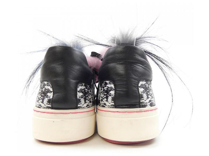 Fendi Sneakers Black Pink White - view 5