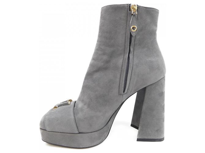 Stivali Shake Line Louis Vuitton Grigio - vista 2