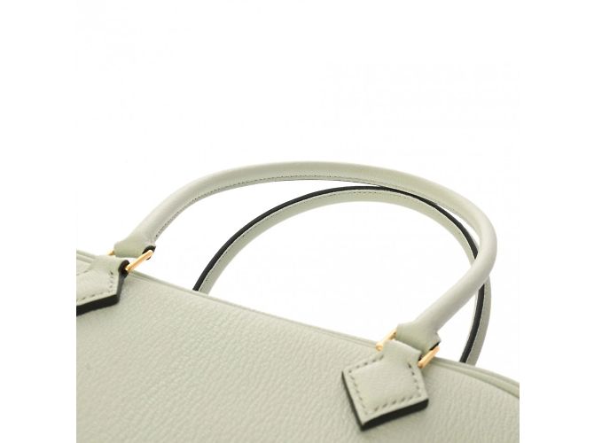 Hermès Plume Mini-Handtasche Hellgrün - Ansicht 5