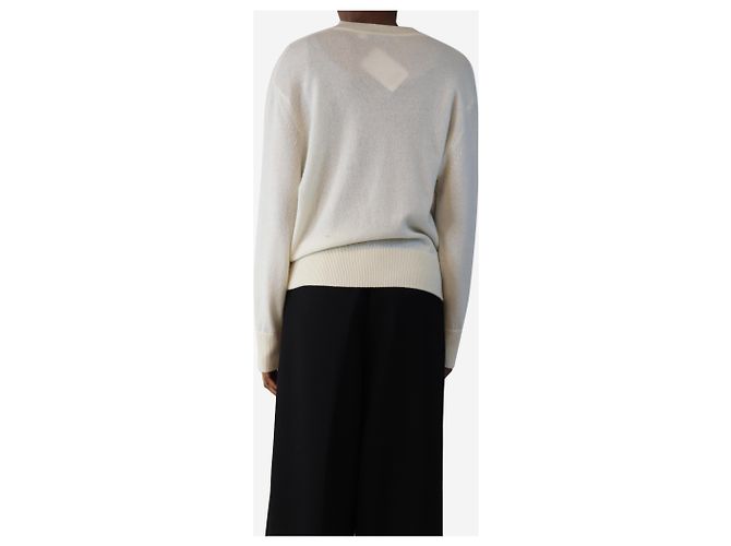 Iro Pull ras du cou crème - taille XS Écru - vue 2