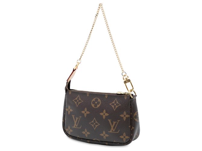 Mini Pochette Accessoires Monogram Marron Louis Vuitton - vue 2