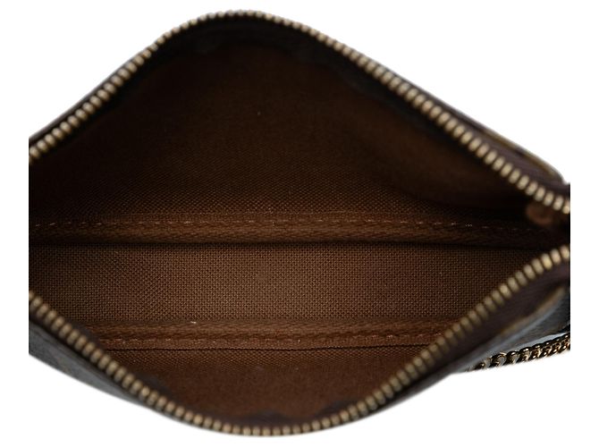 Mini Pochette Accessoires Monogram Marron Louis Vuitton - vue 4