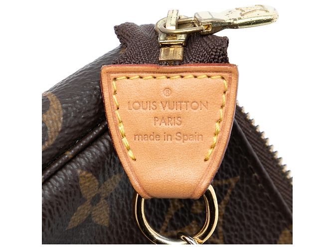 Mini Pochette Accessoires Monogram Marron Louis Vuitton - vue 6