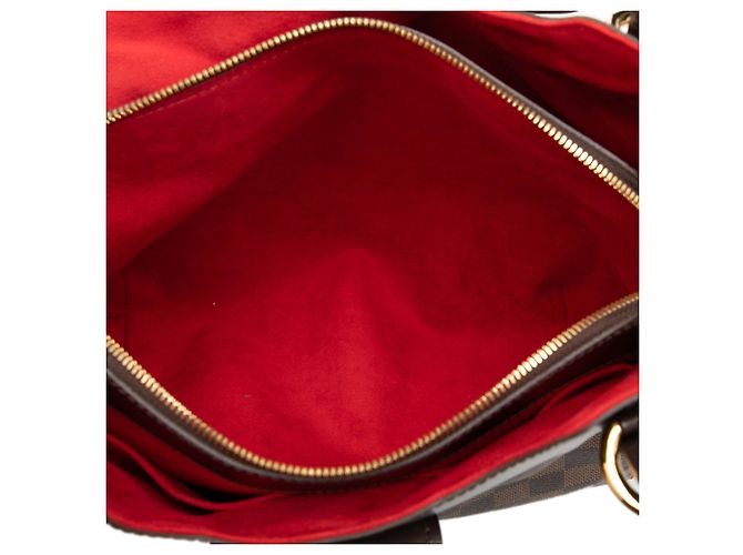 Louis Vuitton Borsa Sistina GM Damier Ebene Marrone - vista 4