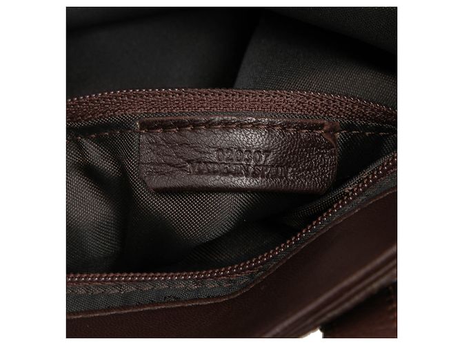 Braune Leder-Tote von LOEWE Dunkelbraun - Ansicht 6