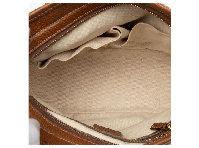 Borsa Bree piccola in tela GG marrone di Gucci Beige - vista 4