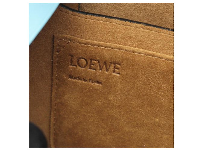 Bolso Loewe Gate - Pequeño Bolso de Hombro Negro Azul - vista 4