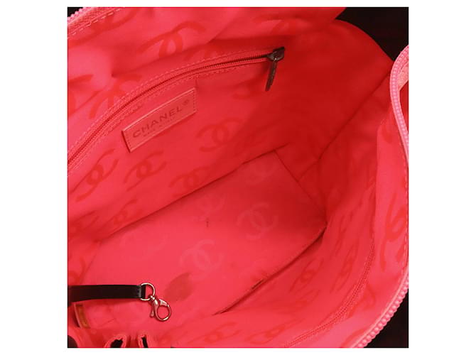 CHANEL Cambon Medium Schultertasche Schwarz Weiß - Ansicht 8