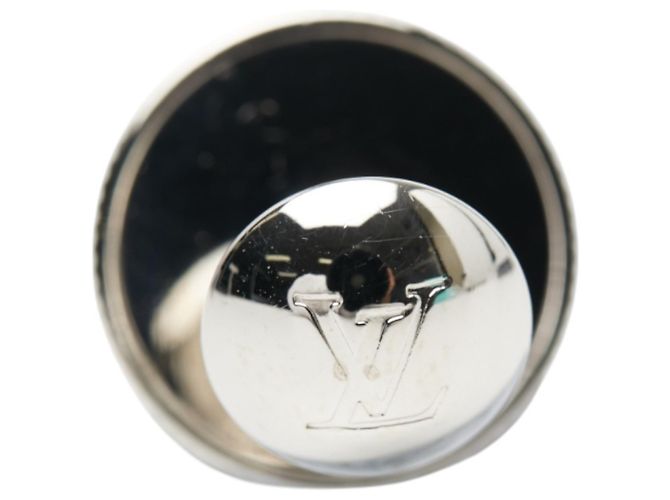Gemelli Medaglione Louis Vuitton Argento - vista 5