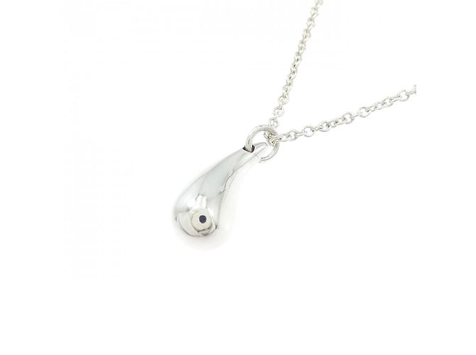 Elsa Peretti Tiffany & Co Collana in Argento a Goccia Tiffany - vista 3
