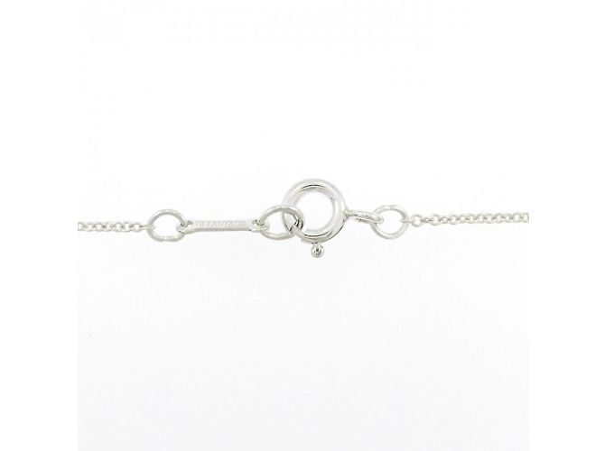 Elsa Peretti Tiffany & Co Collana in Argento a Goccia Tiffany - vista 4