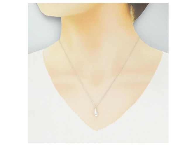 Elsa Peretti Tiffany & Co Collana in Argento a Goccia Tiffany - vista 5