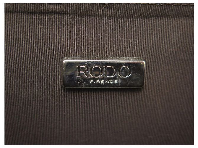NUOVO BORSO RODO WILLOW PARIS MEDIO IN VIMINI CAMMELLO CON TRACOLLA Marrone - vista 13