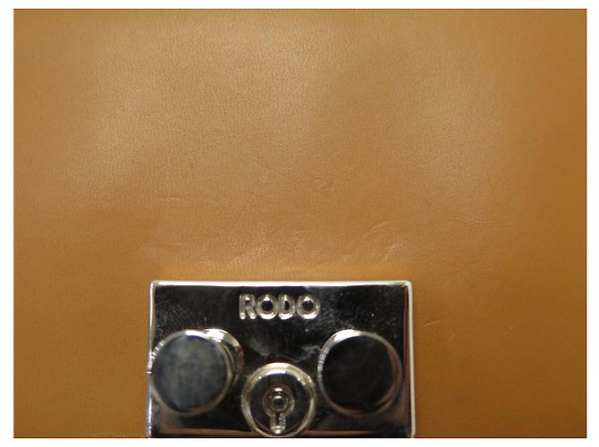 NUOVO BORSO RODO WILLOW PARIS MEDIO IN VIMINI CAMMELLO CON TRACOLLA Marrone - vista 17