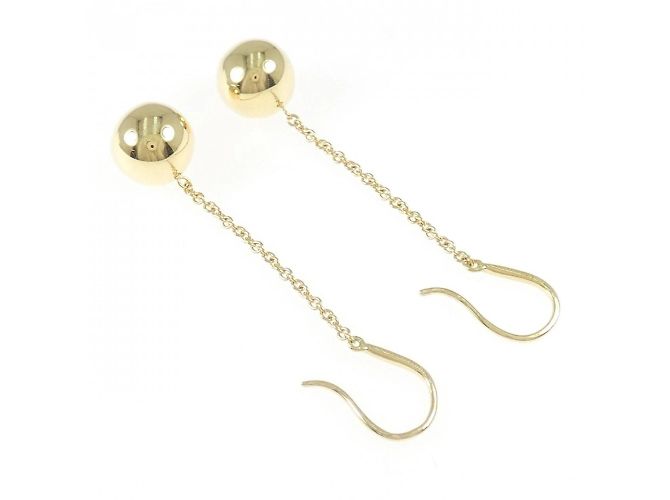 Tiffany & Co Orecchini a catena in oro giallo 18K Tiffany - vista 3