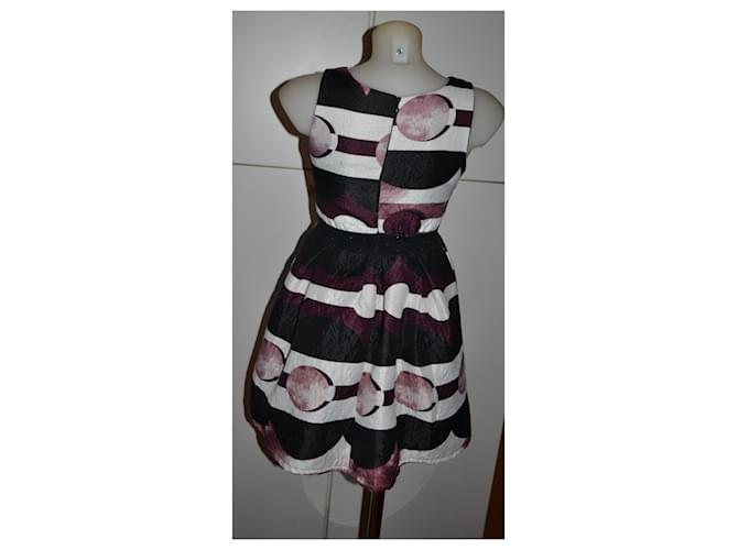 Mini vestido estampado Byblos Multicolor - vista 3