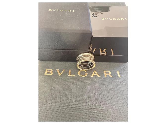 Anello Bulgari Bzero 1 in oro bianco D'oro - vista 4