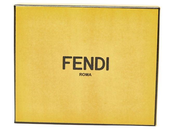 Fendi Zucca Business Card Case Brown - view 10