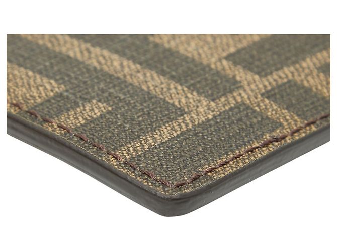 Fendi Zucca Business Card Case Brown - view 5