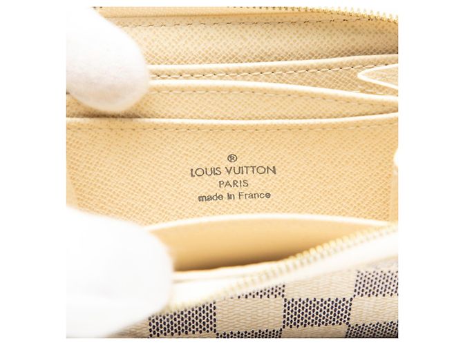 Zippy Münzbörse Damier Azur von Louis Vuitton Weiß - Ansicht 5