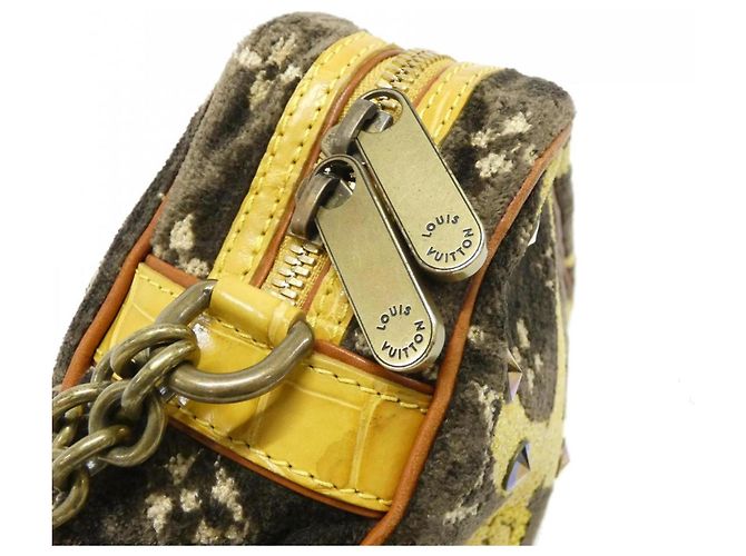 Borsa a Spalla Trocadero Trompe L'oeil Monogramma Louis Vuitton Marrone - vista 5