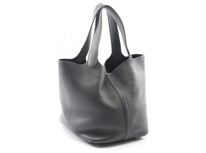 Hermès Picotin Lock MM Handtasche Schwarz - Ansicht 2