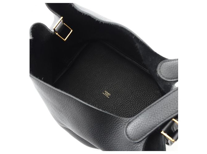 Hermès Picotin Lock MM Handtasche Schwarz - Ansicht 3