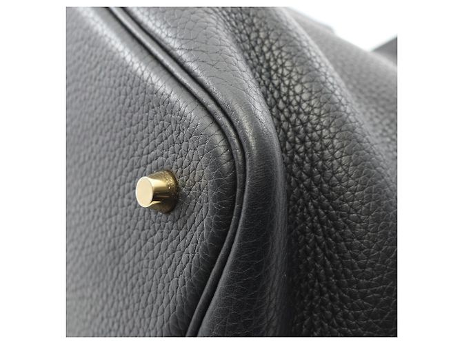 Hermès Picotin Lock MM Handtasche Schwarz - Ansicht 7