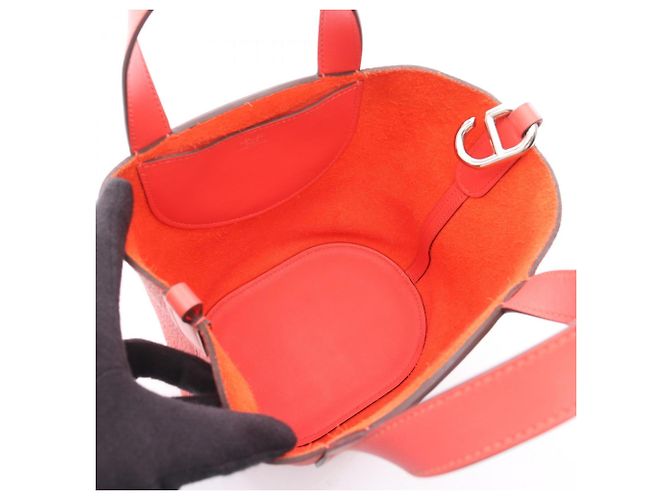 Hermès Hermes In the Loop 18 Handtasche Rot - Ansicht 3