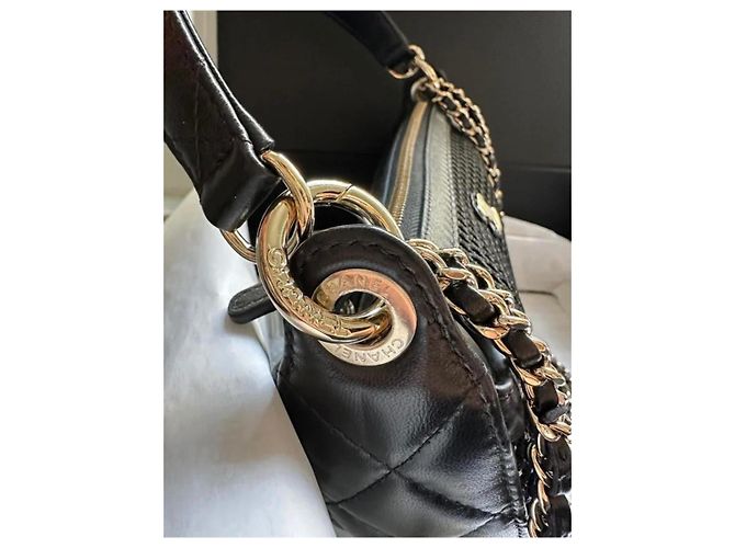 Chanel Clutch con Catena Nera Nero - vista 15