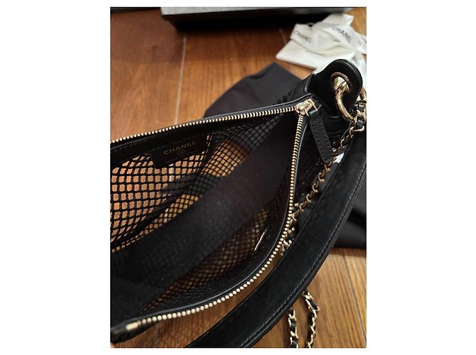 Chanel Clutch con Catena Nera Nero - vista 7