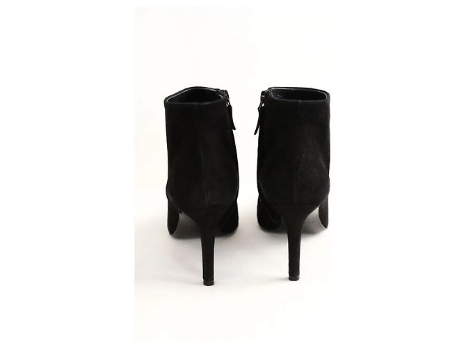 Balenciaga Tacones de ante negros - vista 2