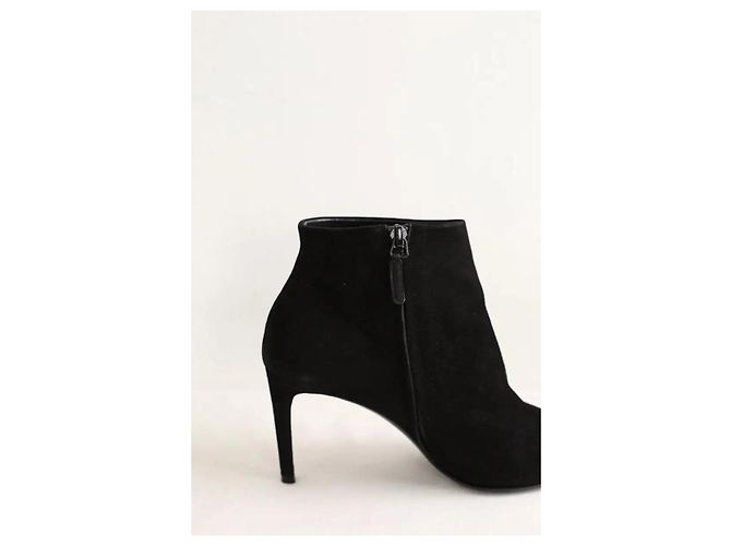 Balenciaga Tacones de ante negros - vista 4