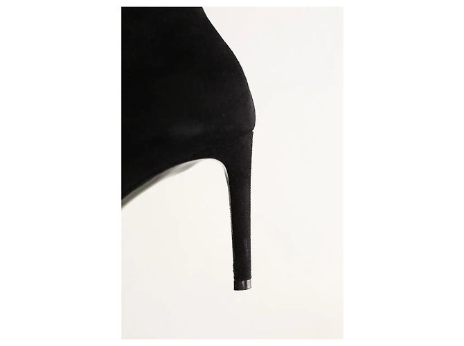 Balenciaga Tacones de ante negros - vista 5