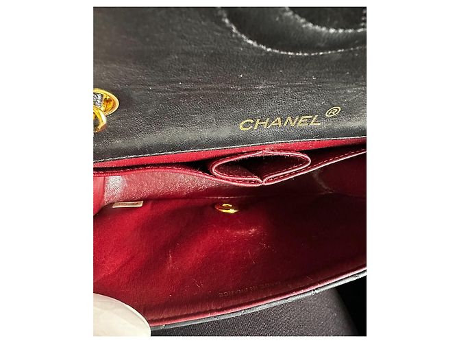 Chanel Borsa a rabat in agnello trapuntato nero - vista 11