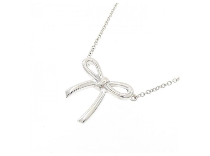 Tiffany & Co Collana Tiffany Bow in argento - vista 3