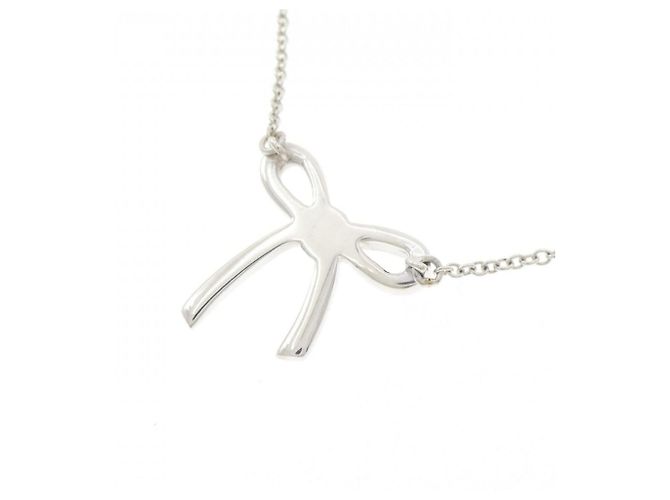 Tiffany & Co Collana Tiffany Bow in argento - vista 4