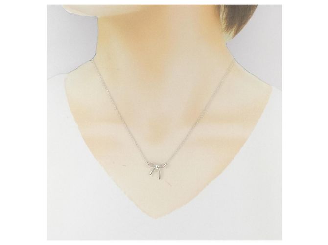 Tiffany & Co Collana Tiffany Bow in argento - vista 6
