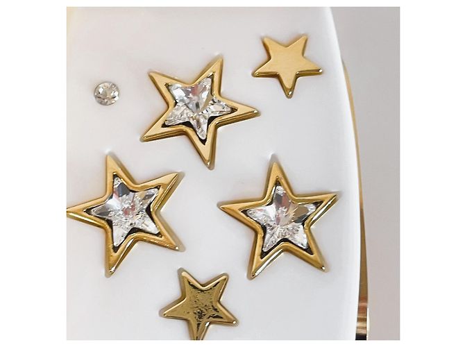Meraviglioso bracciale rigido DOLCE & GABBANA della Collezione “Stars” 2011-2012 Bianco D'oro - vista 5