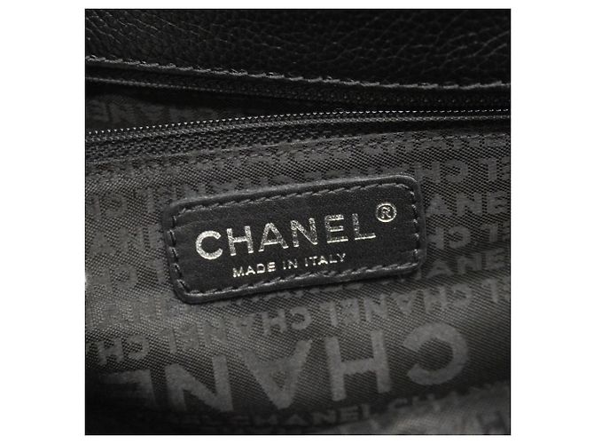 Chanel 2.55 Executive Leder Tote Bag Schwarz - Ansicht 5