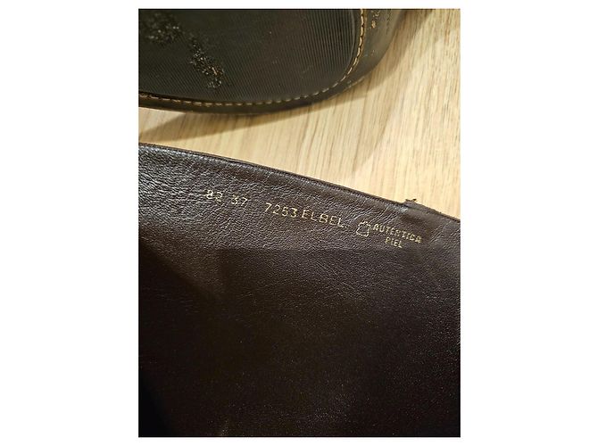 Botas Balenciaga de charol marrón Marrón oscuro - vista 5