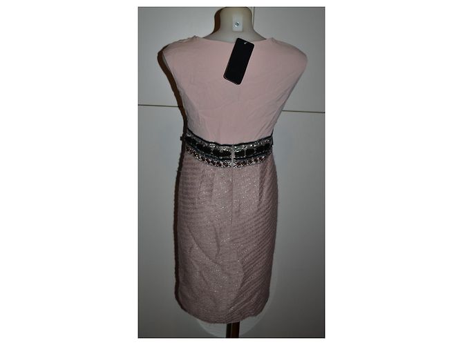 Vestido Escada de mezcla de seda rosa - vista 6
