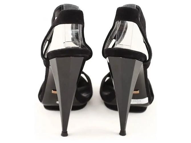 Gucci Tacchi in pelle neri Nero - vista 2