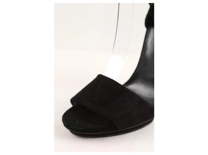 Gucci Tacchi in pelle neri Nero - vista 4