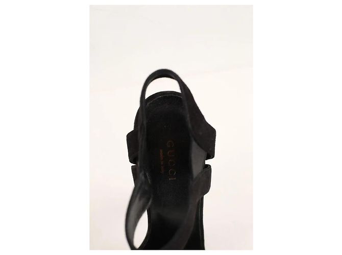 Gucci Tacchi in pelle neri Nero - vista 5
