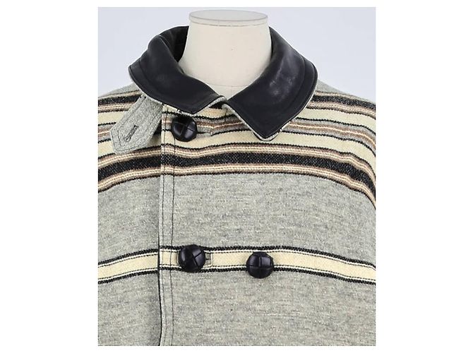 Isabel Marant Abrigo de lana gris - vista 2