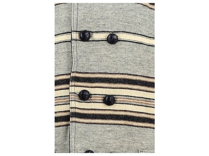 Isabel Marant Abrigo de lana gris - vista 3