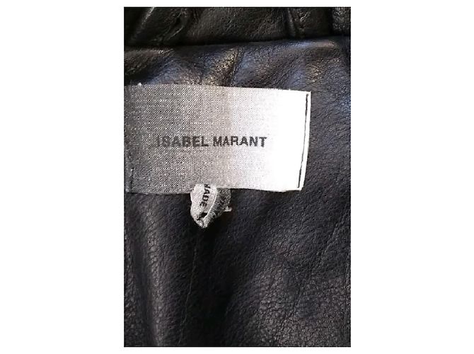 Isabel Marant Abrigo de lana gris - vista 7