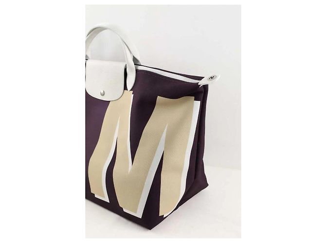 Longchamp Borsa da viaggio viola - vista 3