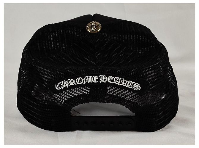 Cappellino Trucker Chrome Hearts King Taco Nero - vista 15